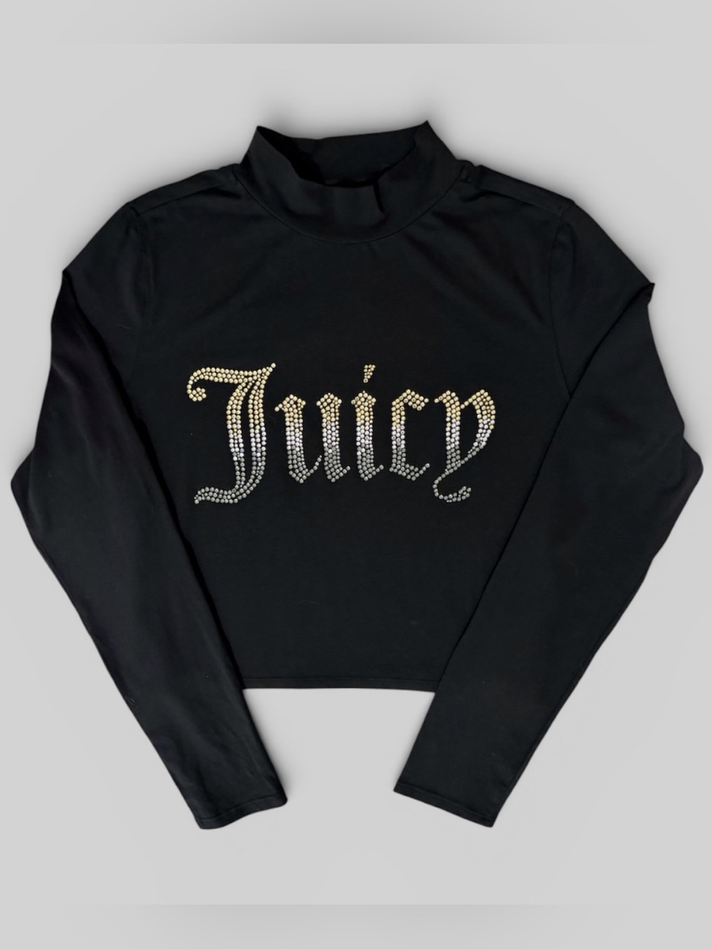 Juicy Couture Long Sleeve Crop Top. NWT